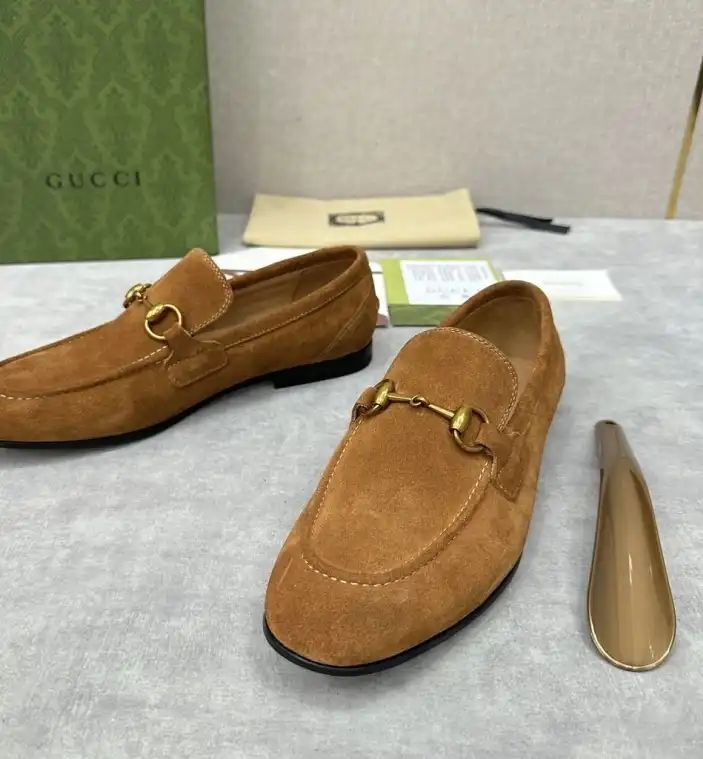 hype Gucci Leather Shoes