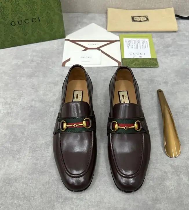 hype Gucci Leather Shoes