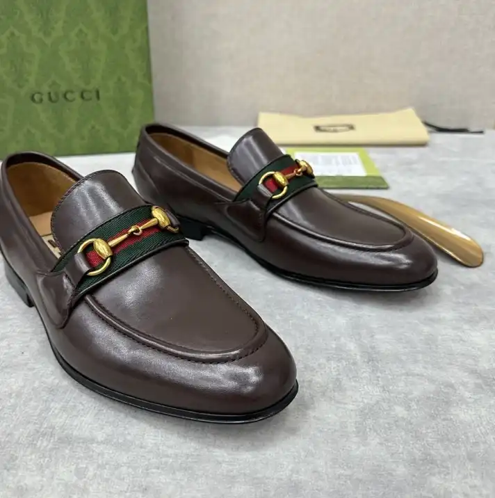 hype Gucci Leather Shoes