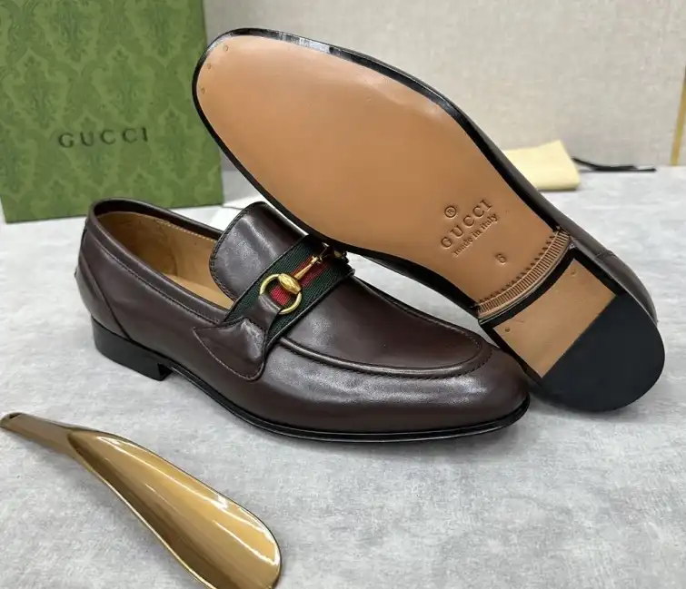 hype Gucci Leather Shoes