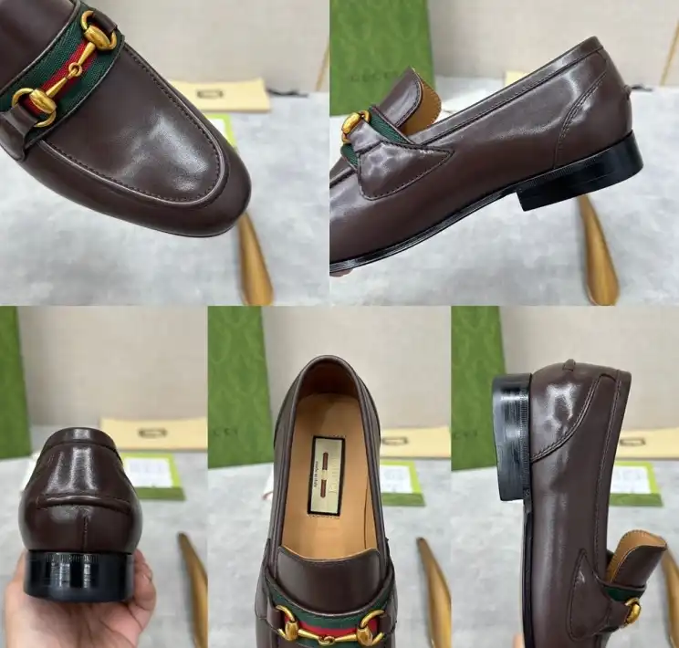 hype Gucci Leather Shoes