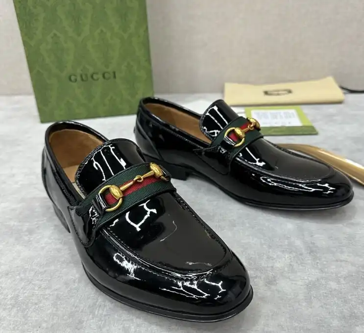 hype Gucci Leather Shoes