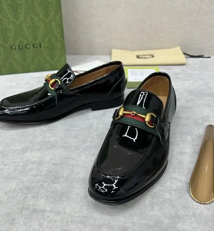 hype Gucci Leather Shoes