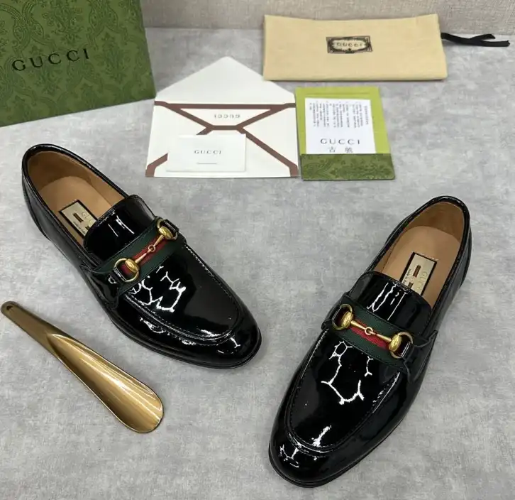 hype Gucci Leather Shoes