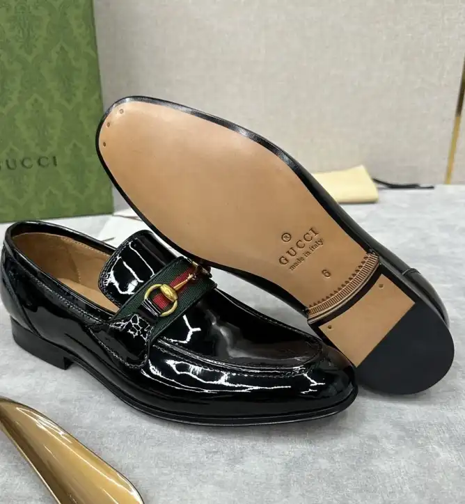 hype Gucci Leather Shoes