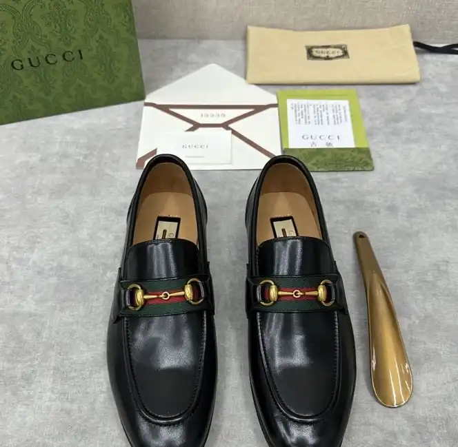 hype Gucci Leather Shoes