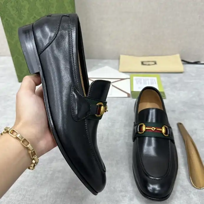 hype Gucci Leather Shoes