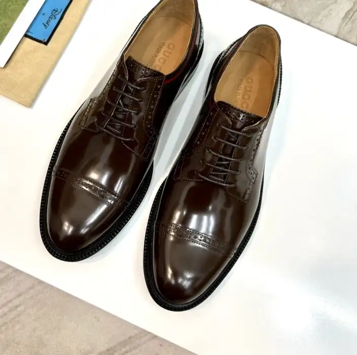 hype Gucci Leather Shoes