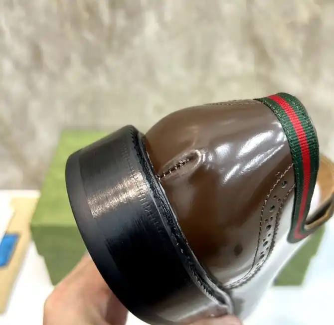 hype Gucci Leather Shoes