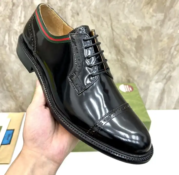 hype Gucci Leather Shoes