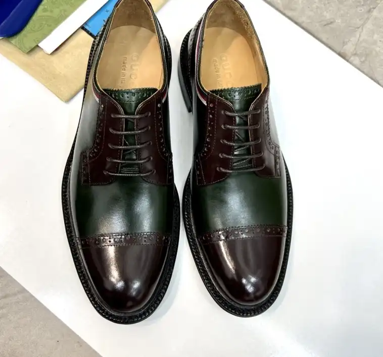 hype Gucci Leather Shoes