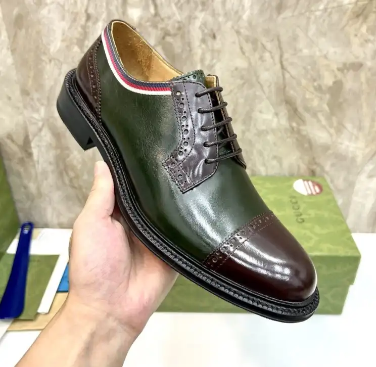 hype Gucci Leather Shoes