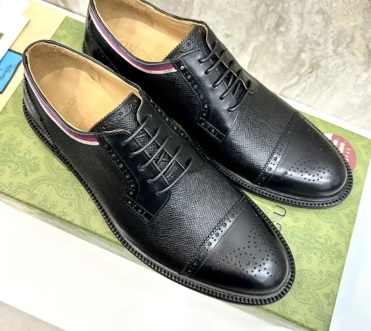 hype Gucci Leather Shoes