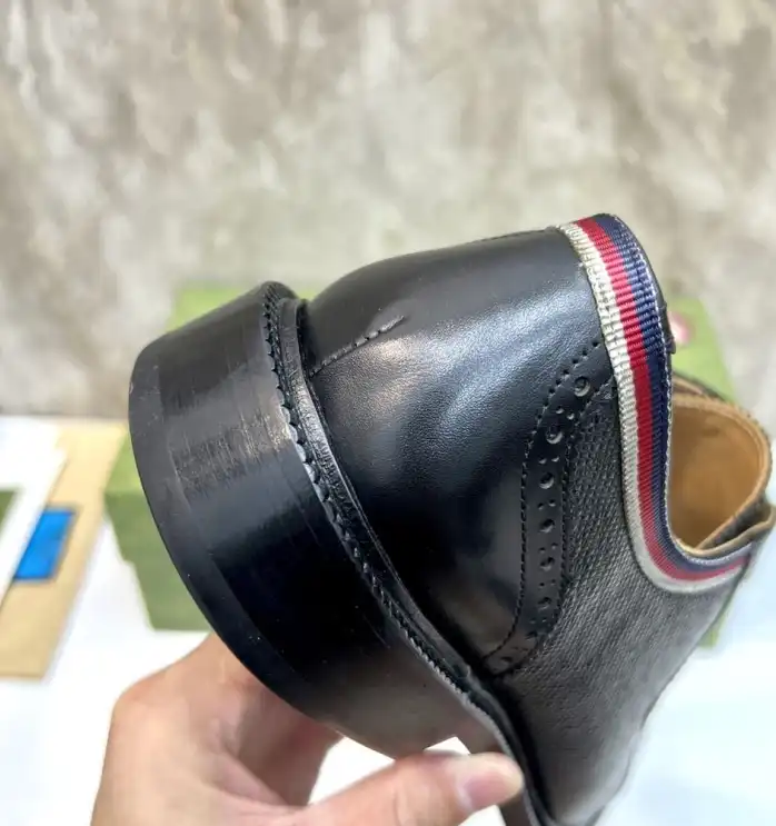 hype Gucci Leather Shoes