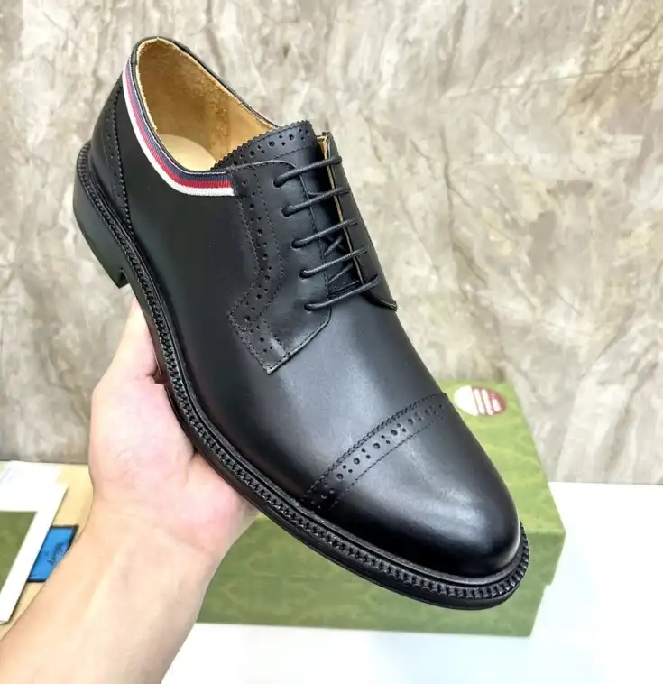 hype Gucci Leather Shoes