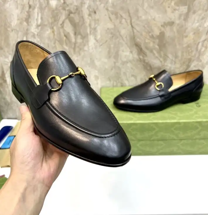 hype Gucci Leather Shoes