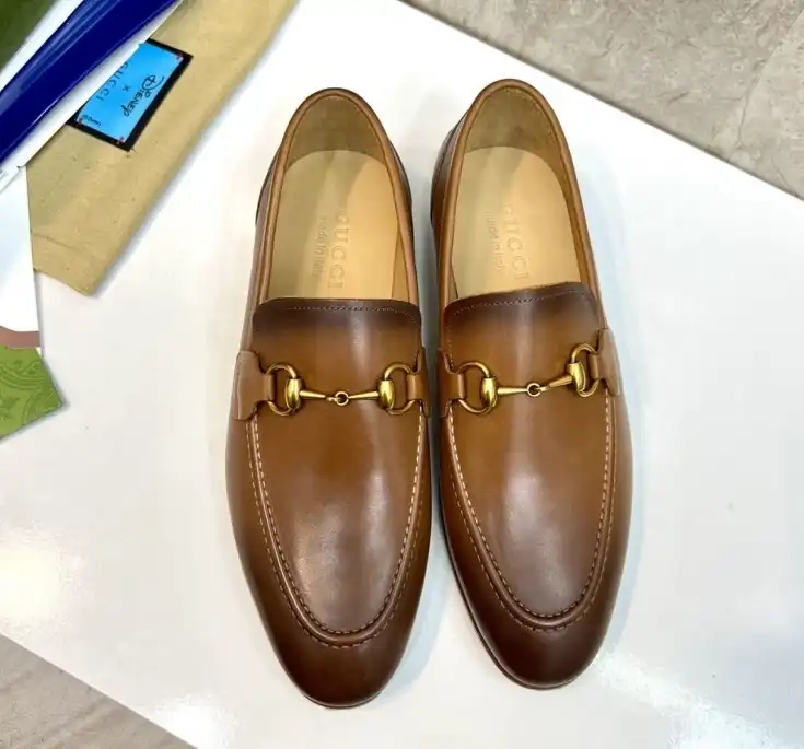 hype Gucci Leather Shoes