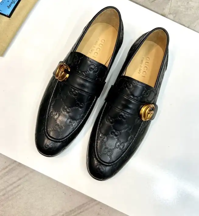 hype Gucci Leather Shoes