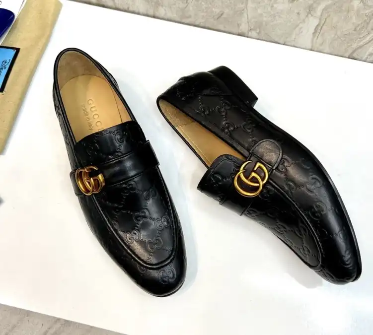 hype Gucci Leather Shoes