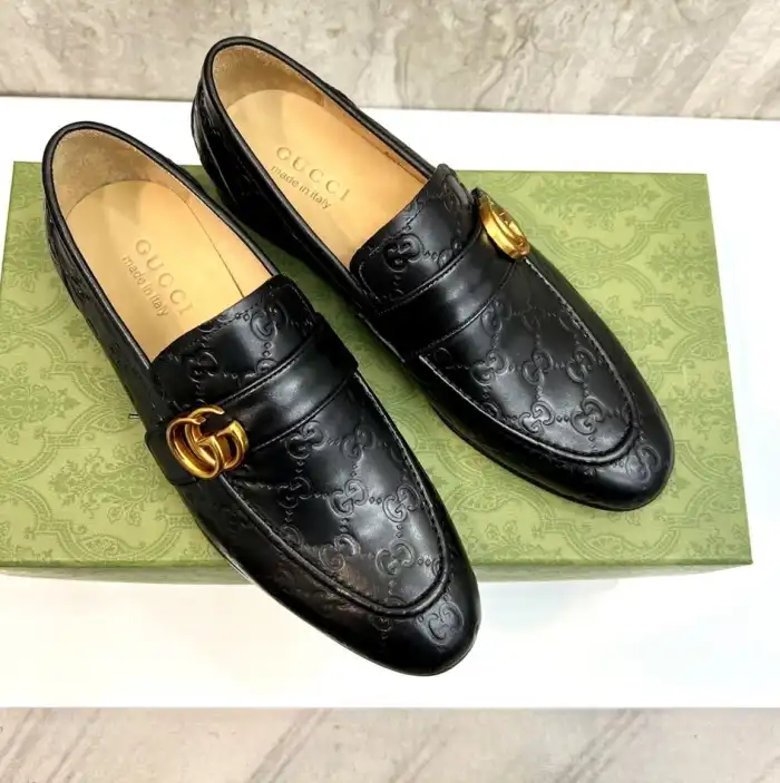 hype Gucci Leather Shoes