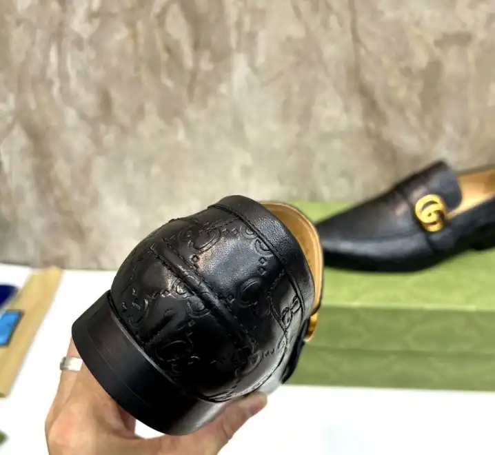 hype Gucci Leather Shoes