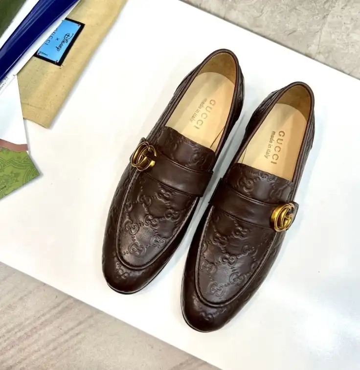 hype Gucci Leather Shoes