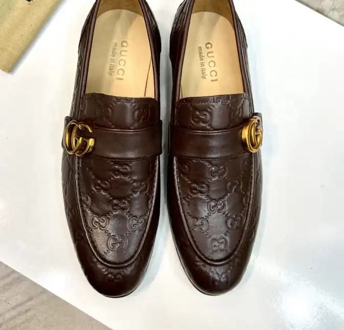 hype Gucci Leather Shoes