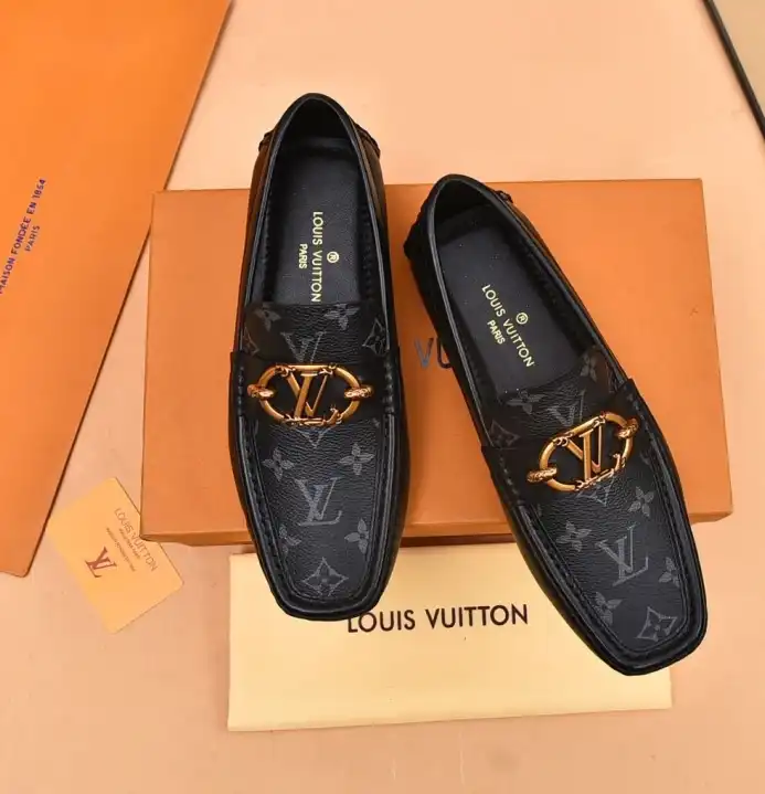 hype LV Leather Shoes