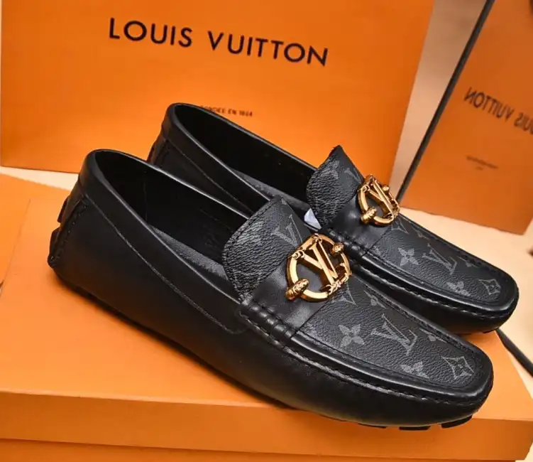 hype LV Leather Shoes