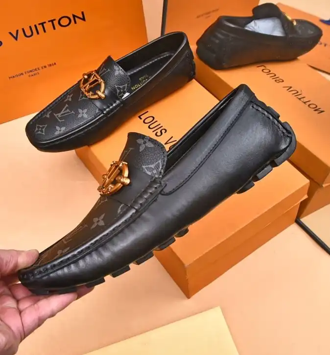 hype LV Leather Shoes