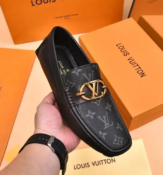 hype LV Leather Shoes