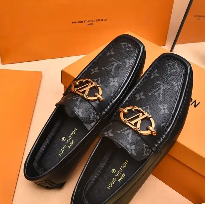 hype LV Leather Shoes