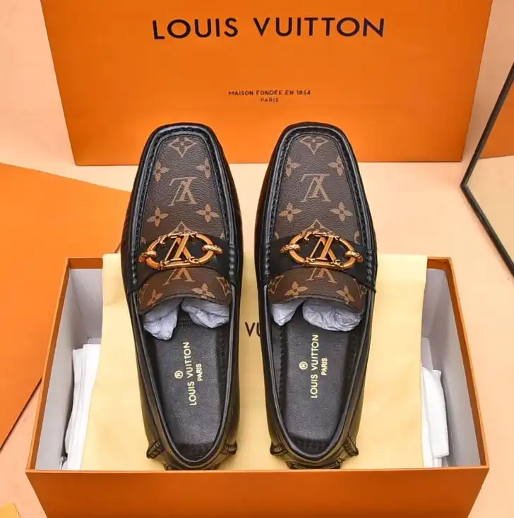 hype LV Leather Shoes