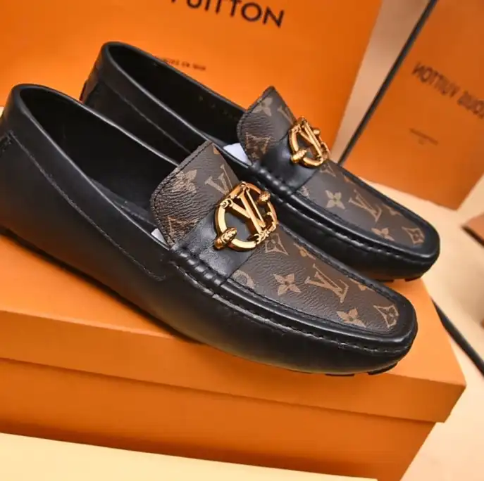 hype LV Leather Shoes