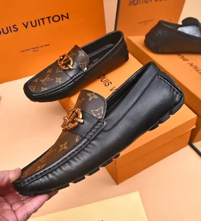 hype LV Leather Shoes