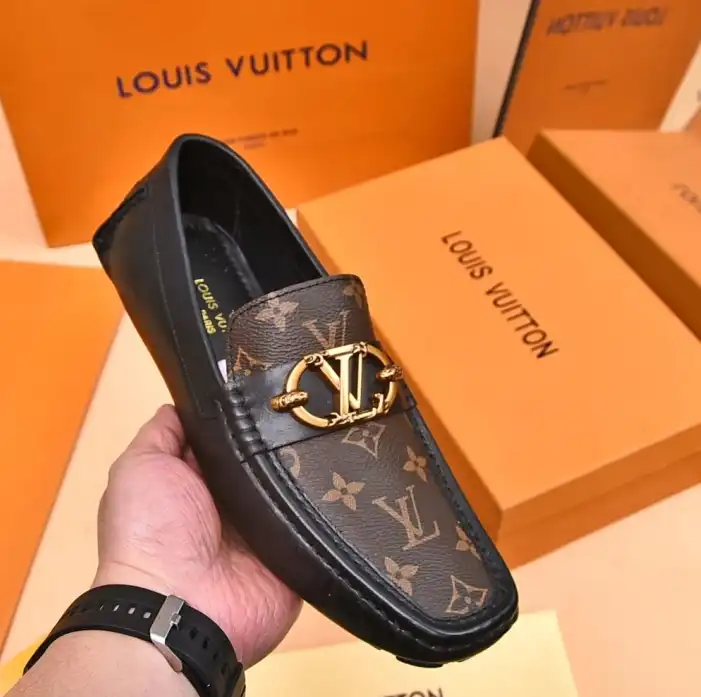 hype LV Leather Shoes