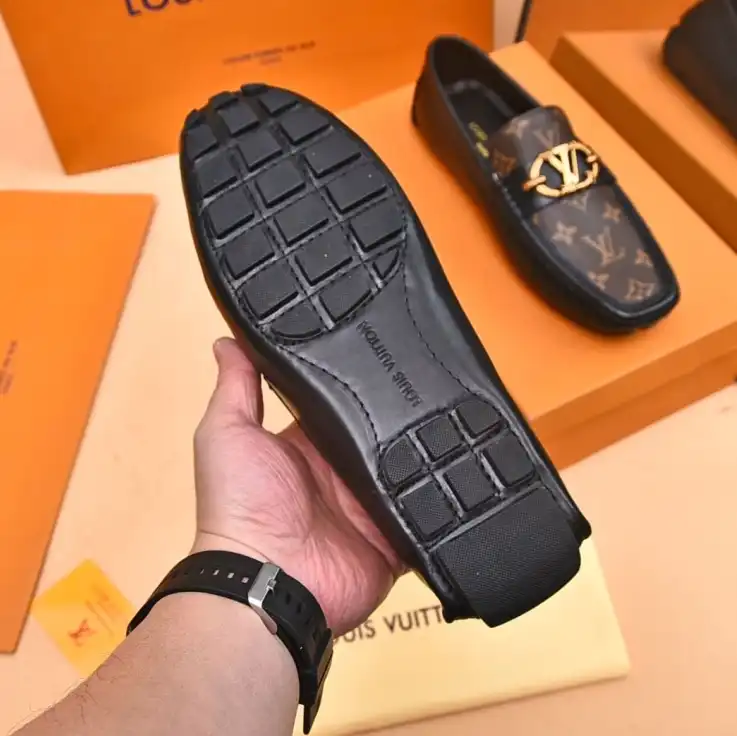 hype LV Leather Shoes