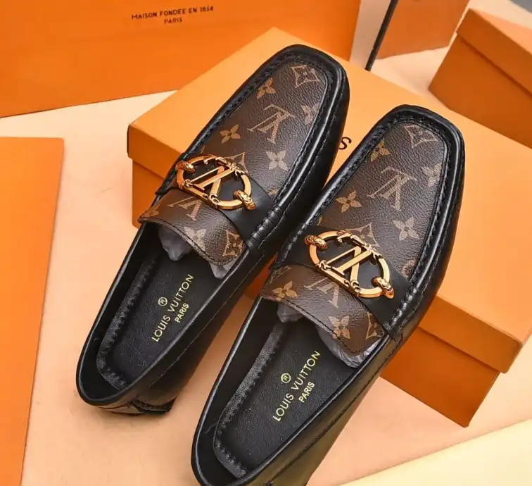 hype LV Leather Shoes