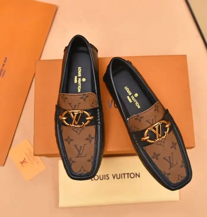 hype LV Leather Shoes