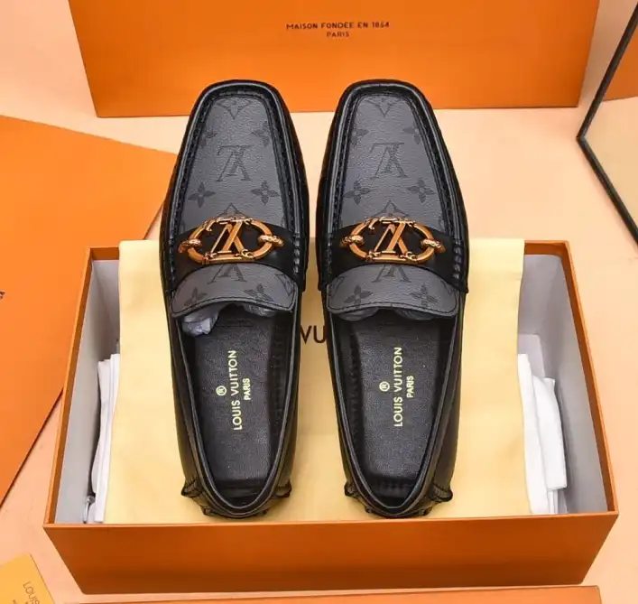 hype LV Leather Shoes