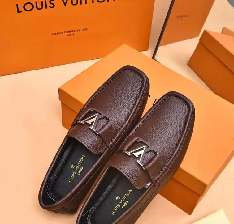 hype LV Leather Shoes