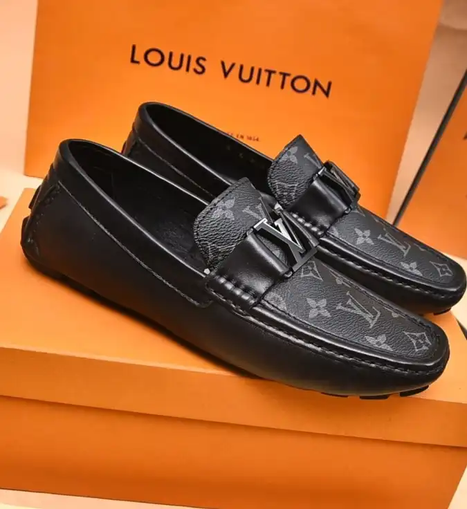 hype LV Leather Shoes