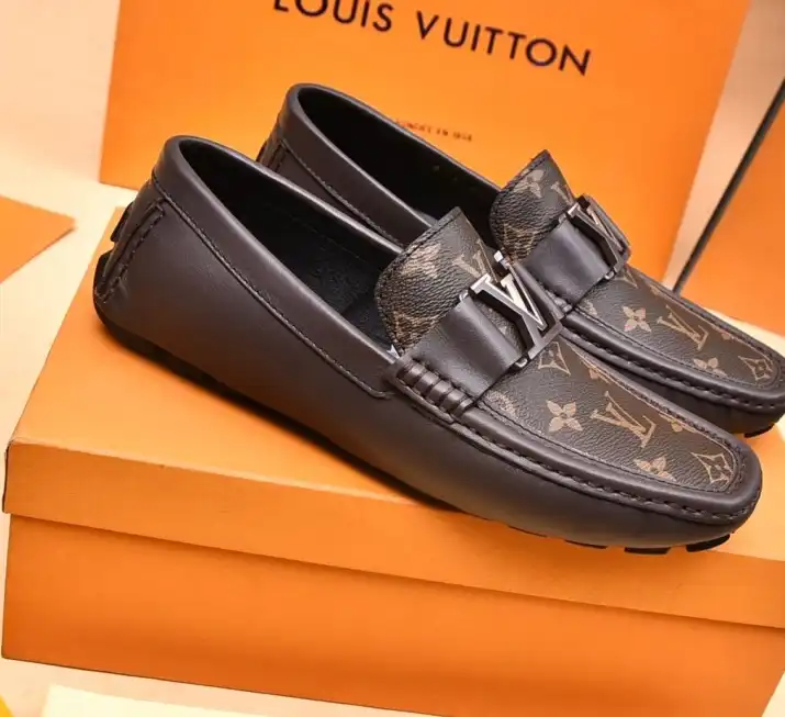 hype LV Leather Shoes