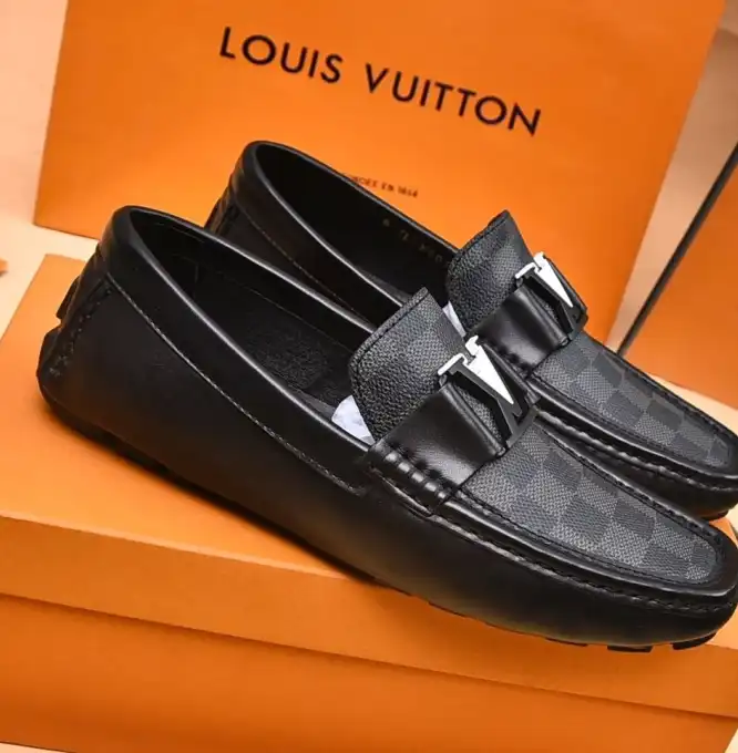 hype LV Leather Shoes