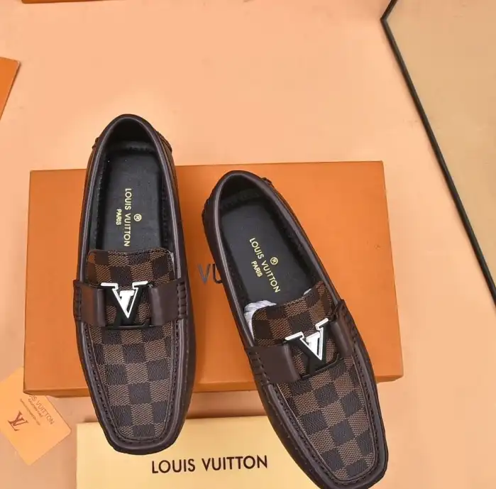 hype LV Leather Shoes