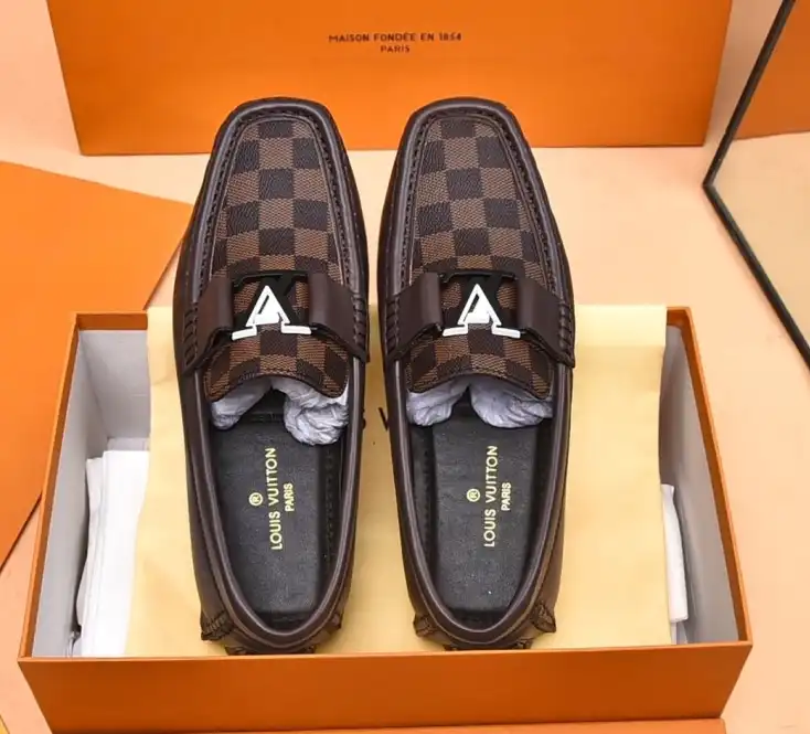 hype LV Leather Shoes