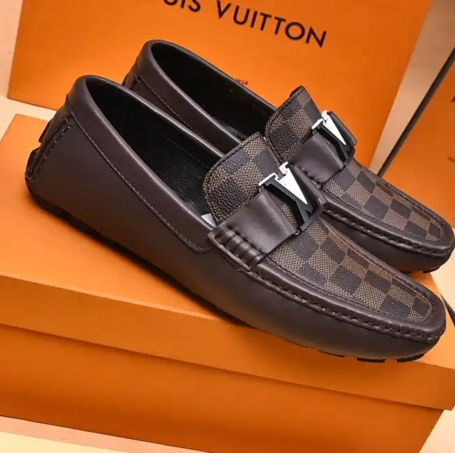 hype LV Leather Shoes