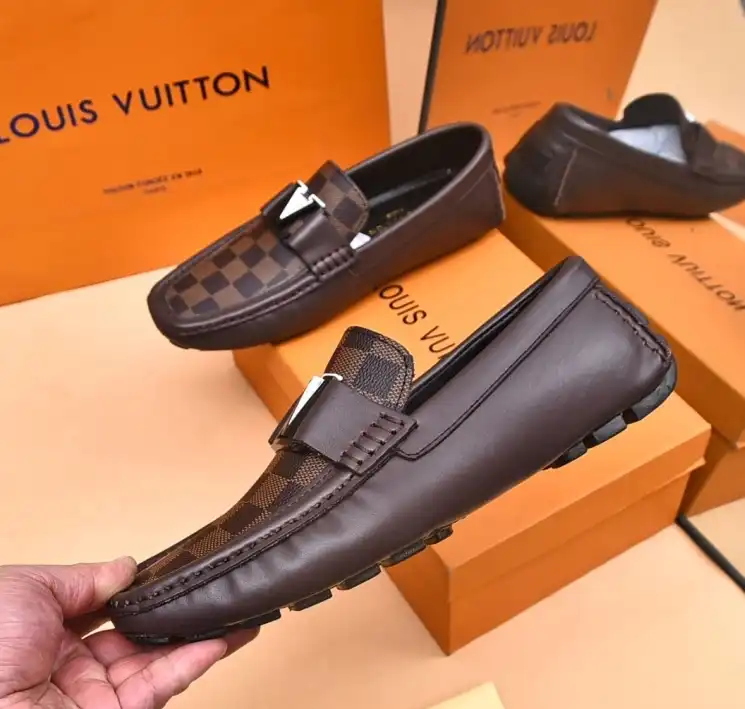 hype LV Leather Shoes