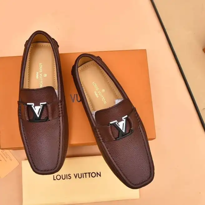 hype LV Leather Shoes