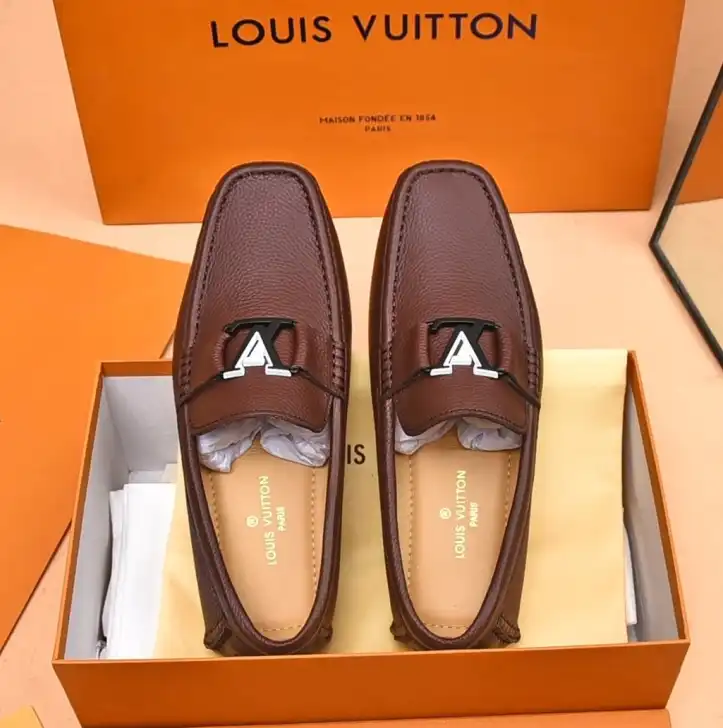 hype LV Leather Shoes